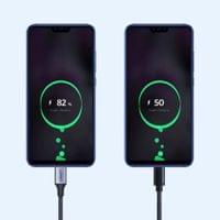 Кабел Ugreen US288 60126 USB-A към USB-C – 1 м - сив - 2
