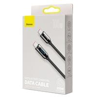 Кабел Baseus CATSK-C01 USB Type-C към USB Type-C с дисплей 100W 20V/5A... - 3