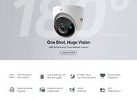 8MP IR панорамна куполна мрежова камера TP-Link VIGI InSight S485PI - 3