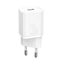 Зарядно устройство Baseus Super Si QC USB-C, 20W, бяло CCSUP-B02 - 3