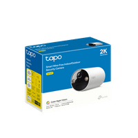 Интелигентна безжична охранителна Indoor/Outdoor камера TP-Link Tapo C410 - 13