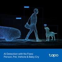 Вътрешна/външна охранителна камера с двоен обектив Pan/Tilt TP-Link Tapo... - 6