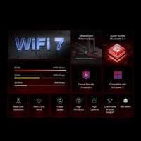 WiFi 7 Bluetooth 5.4 PCIe адаптер Mercusys MA49BE BE9300 - 2 WiFi 7 Bluetooth 5.4 PCIe адаптер Mercusys MA49BE BE9300 - 2