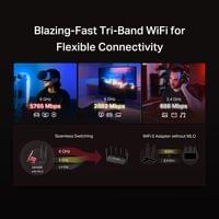 WiFi 7 Bluetooth 5.4 PCIe адаптер Mercusys MA49BE BE9300 - 3 WiFi 7 Bluetooth 5.4 PCIe адаптер Mercusys MA49BE BE9300 - 3