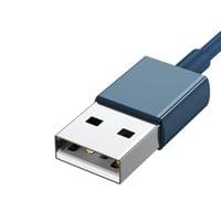 Кабел Baseus Superior 3 в 1 USB-А към Lightning, micro USB и USB-С 3,5 A... - 7