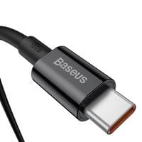 Кабел Baseus Superior USB Type-C към Type-C, PD 2.0 100W, 2м, CATYS-C01... - 2