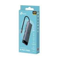 USB хъб TP-Link Type-C 9 в 1 UH9120C - 12 USB хъб TP-Link Type-C 9 в 1 UH9120C - 12