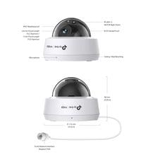 2MP IR куполна мрежова камера TP-Link VIGI C220I(4mm) - 2