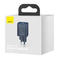 Зарядно устройство Baseus Super Si QC USB-C, 20W CCSUP-B03 - синьо - 3