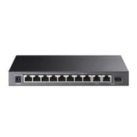 10-портов гигабитен настолен комутатор TP-Link TL-SG1210PP с 6-порта... - 1
