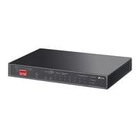 10-портов гигабитен настолен комутатор TP-Link TL-SG1210PP с 6-порта... - 2