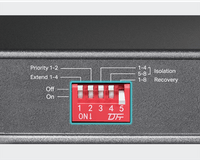 10-портов гигабитен настолен комутатор TP-Link TL-SG1210PP с 6-порта... - 5