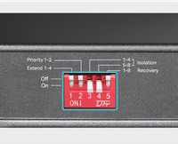 10-портов гигабитен настолен комутатор TP-Link TL-SG1210PP с 6-порта... - 6
