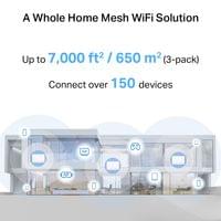 Безжична Wi-fi 7 Mesh система Mercusys Halo H25BE(3-pack) BE3600 - 3