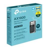 Безжичен USB адаптер Mini Wi-Fi6 TP-Link Archer TX23U AX1800 - 6