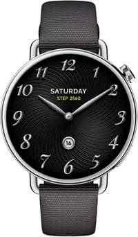 Смарт часовник Watch S4 41mm с флуороеластомерна каишка (черен), Xiaomi - 1