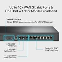 Omada VPN рутер TP-Link ER8411 с 10G портове - 2
