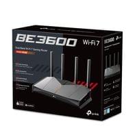 Двубандов Wi-Fi 7 геймърски рутер TP-Link Archer GE230... - 8
