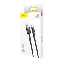 Кабел Baseus Cafule USB-A към Micro USB QC3.0 2.4A 1м CAMKLF-BG1 -... - 7