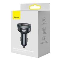 Зарядно за кола Baseus CCLH-01 Enjoy LED Wireless 2x USB-A 3,5mm жак MP3... - 5 Зарядно за кола Baseus CCLH-01 Enjoy LED Wireless 2x USB-A 3,5mm жак MP3... - 5