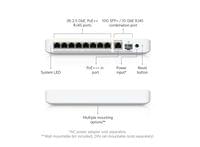Комутатор Ubiquiti UniFi Switch Flex 8 PoE 2.5G USW-Flex-2.5G-8-PoE - 3