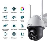 4MP Външна пълноцветна мрежова камера TP-Link VIGI C540-W(4mm) панорамна - 1