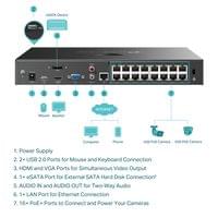 16-канален NVR TP-Link VIGI NVR2016H-16MP - 2