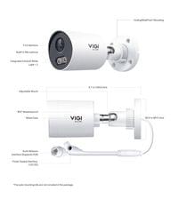2MP външна пълноцветна булет мрежова камера TP-Link VIGI... - 5