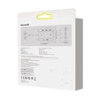 USB хъб Baseus Lite Series USB тип C адаптер - 4x USB 3.0 1м WKQX030401... - 4