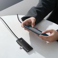 USB хъб Baseus Lite Series USB тип C адаптер - 4x USB 3.0 1м WKQX030401... - 8