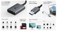 Четец на карти USB 3.0 Type-A към SD и microSD 3.0 TP-Link UA430 - 3