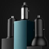 Зарядно за кола Baseus Grain Pro 2x USB 4.8 A CCALLP-02 - бяло - 7