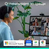 Уеб камера Logitech Brio 4K 960-001746 - черна - 3