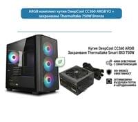 Комплект DeepCool CC360 ARGB и Thermaltake Smart BX3 750W - 2