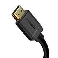 Кабел Baseus CAKGQ-C01 2x HDMI 2.0 4K 60Hz Cable, 3D, HDR, 18Gbps, 3м -... - 1