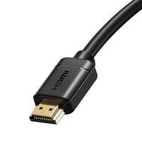 Кабел Baseus CAKGQ-C01 2x HDMI 2.0 4K 60Hz Cable, 3D, HDR, 18Gbps, 3м -... - 2