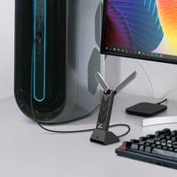 Безжичен USB адаптер с висок коефициент на усилване Wi-Fi... - 5