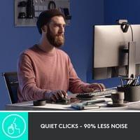 Bluetooth мишка Logitech MX Master 3S 910-006560 - бледосива - 9