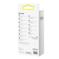 Кабел Baseus CAJY000403 Crystal Shine USB Type A към USB Type C 100W... - 5 Кабел Baseus CAJY000403 Crystal Shine USB Type A към USB Type C 100W... - 5