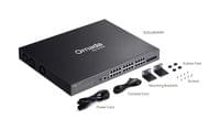 24-портов Gigabit Stackable Lite L3 управляем PoE++ комутатор с 4× 10G... - 4