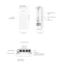 Точка за достъп TP-LINK Omada EAP100-Bridge KIT 2.4GHz 300Mbps Wireless... - 10