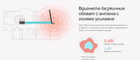 Безжичен USB 2-лентов адаптер Mercusys MU6H AC650 - 4