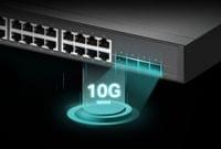 24-портов комутатор TP-Link TL-SG3428X-M2 JetStream 2.5GBASE-T L2+... - 3