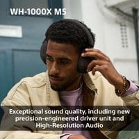 Слушалки с шумопотискане Sony WH-1000XM5 WH1000XM5SAB.CE7 - черни - 2