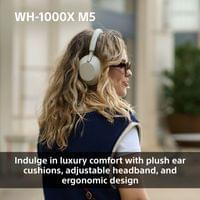 Слушалки с шумопотискане Sony WH-1000XM5 WH1000XM5SAB.CE7 - черни - 3