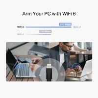 Безжичен USB адаптер с високо усилване Wi-Fi 6 Mercusys... - 3