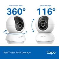 Домашна Wi-Fi Pan/Tilt AI охранителна камера TP-Link Tapo... - 6
