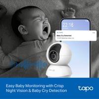 Домашна Wi-Fi Pan/Tilt AI охранителна камера TP-Link Tapo... - 7