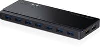 TP-Link UH720 хъб  USB 3.0 7-портов с 2 порта за зареждане - 0