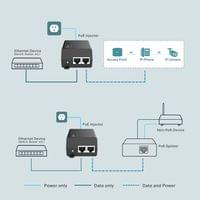 PoE+ инжектор TP-Link TL-POE160S Gigabit - 2